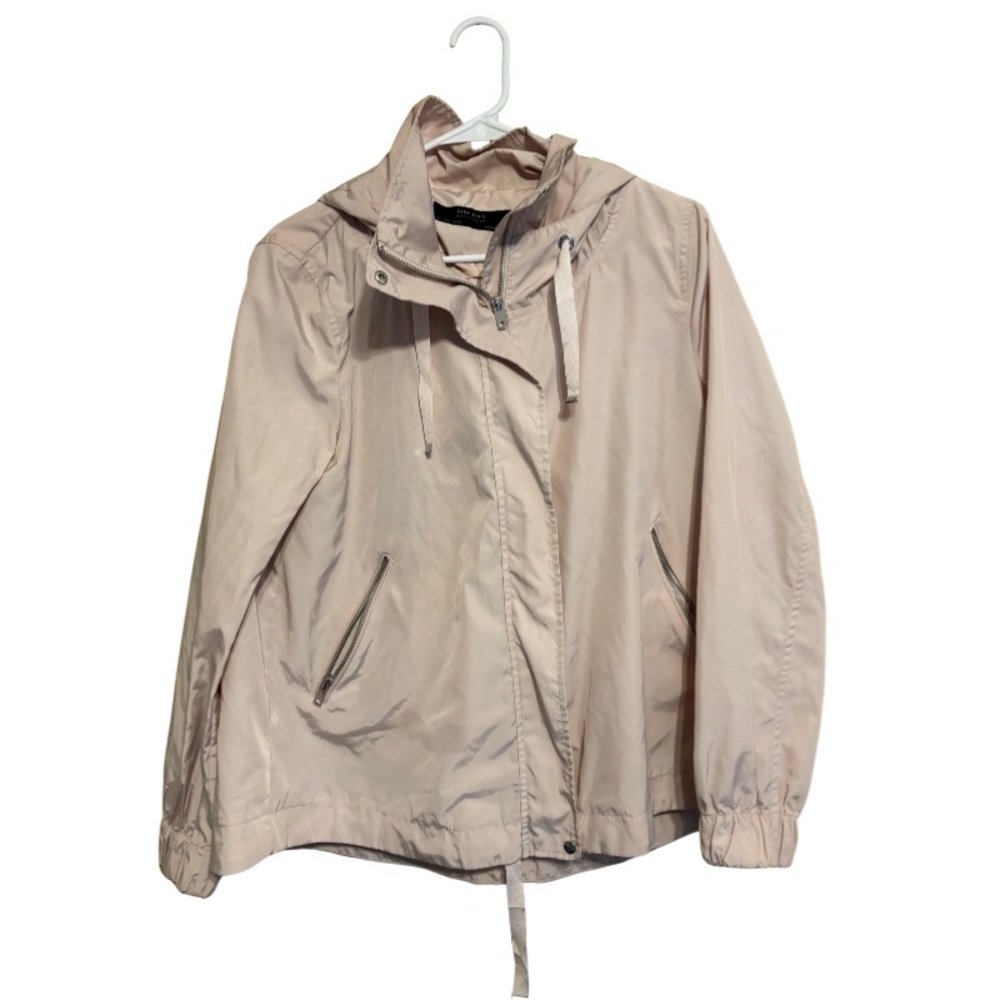 ZARA Basic Lightweight Pink Windbreaker Jacket – … - image 1